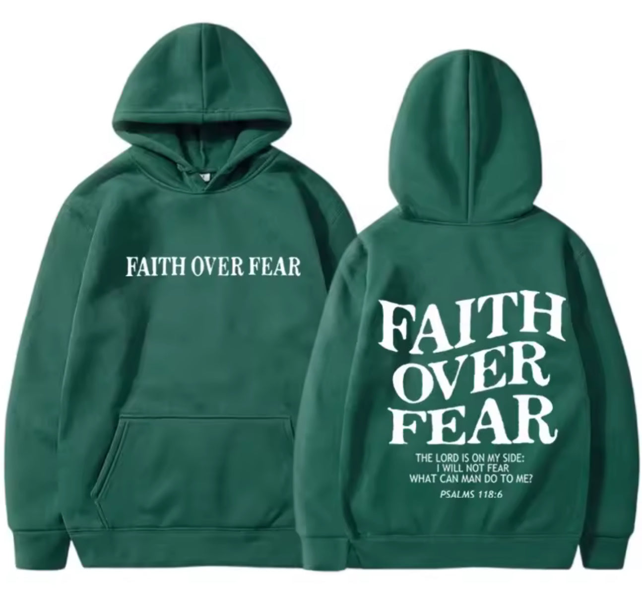 Faith over Fear Hoodie